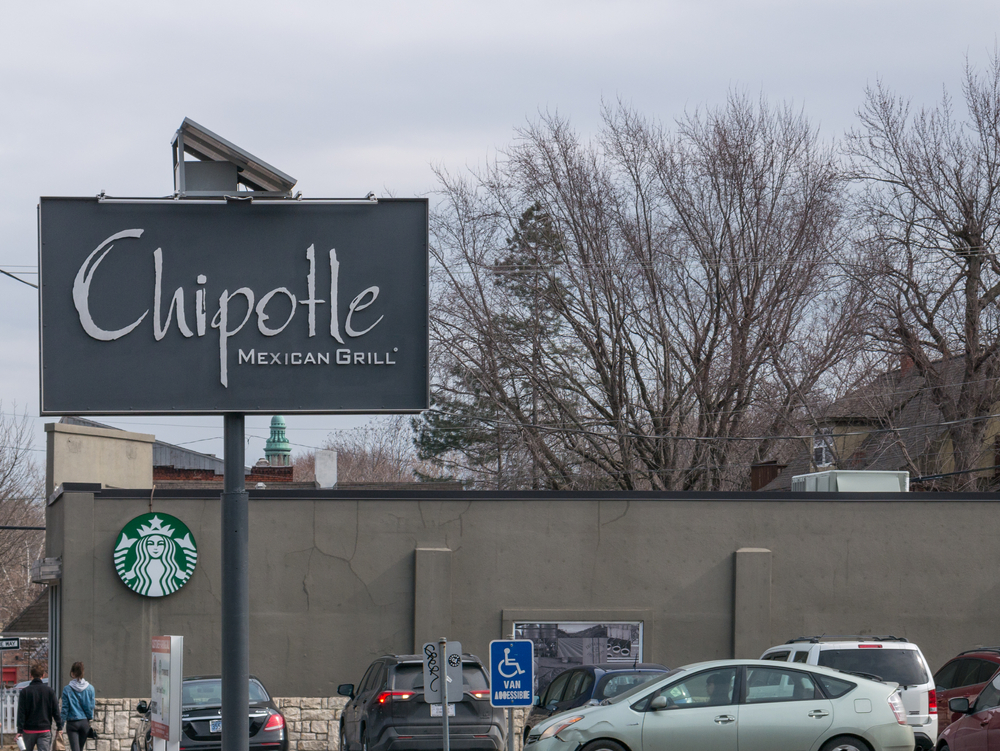 Chipotle Billboard in Kansas City