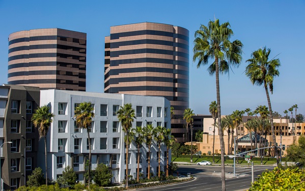 Daytime,View,Of,The,Irvine,,California,Skyline.